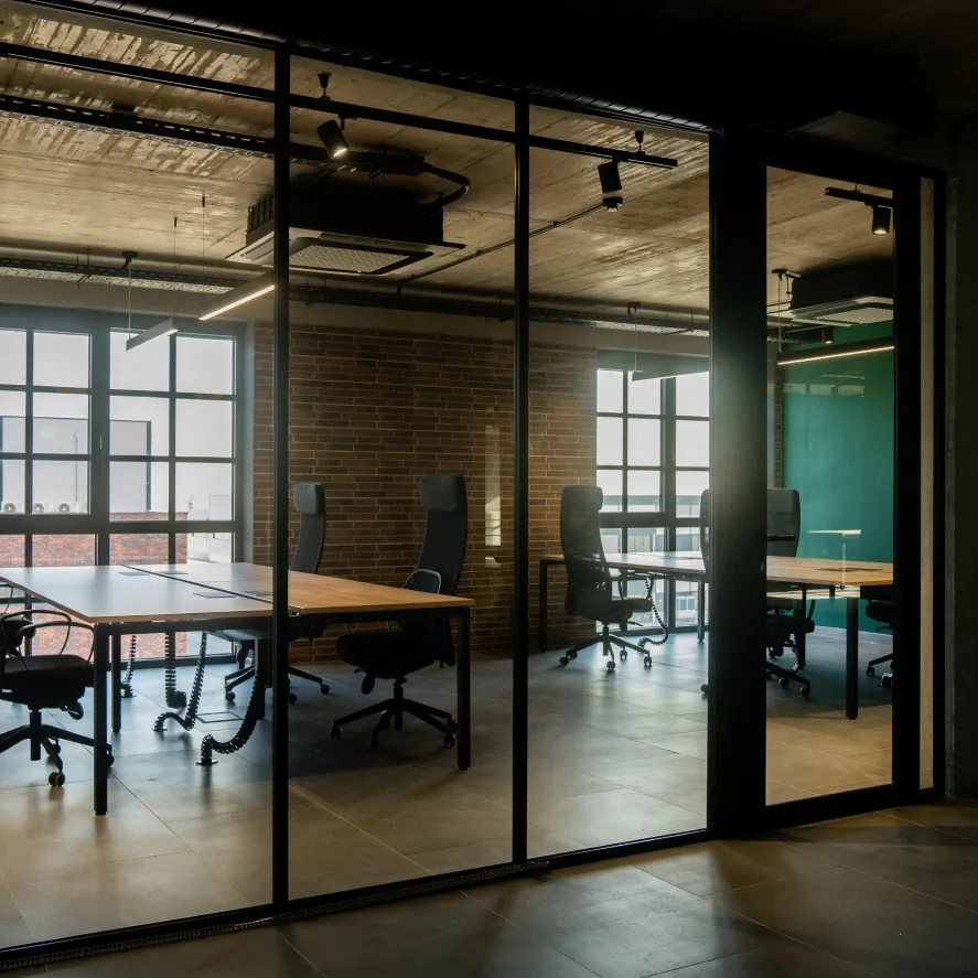 Solent Film, inside the office spaces