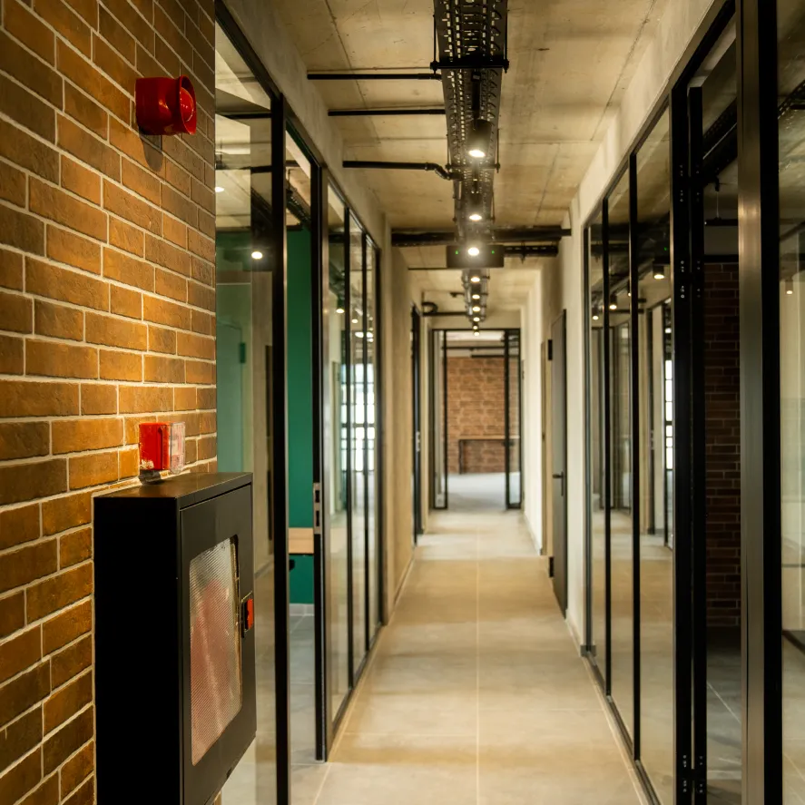 Solent Film, inside the office spaces